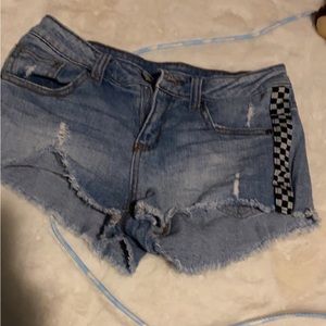 From Zumiez, Size 0,Jean shorts